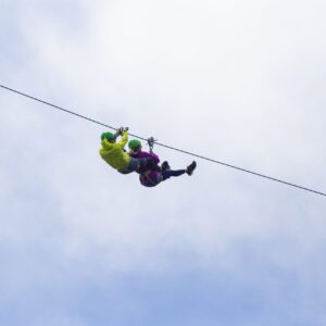 Ziplining
