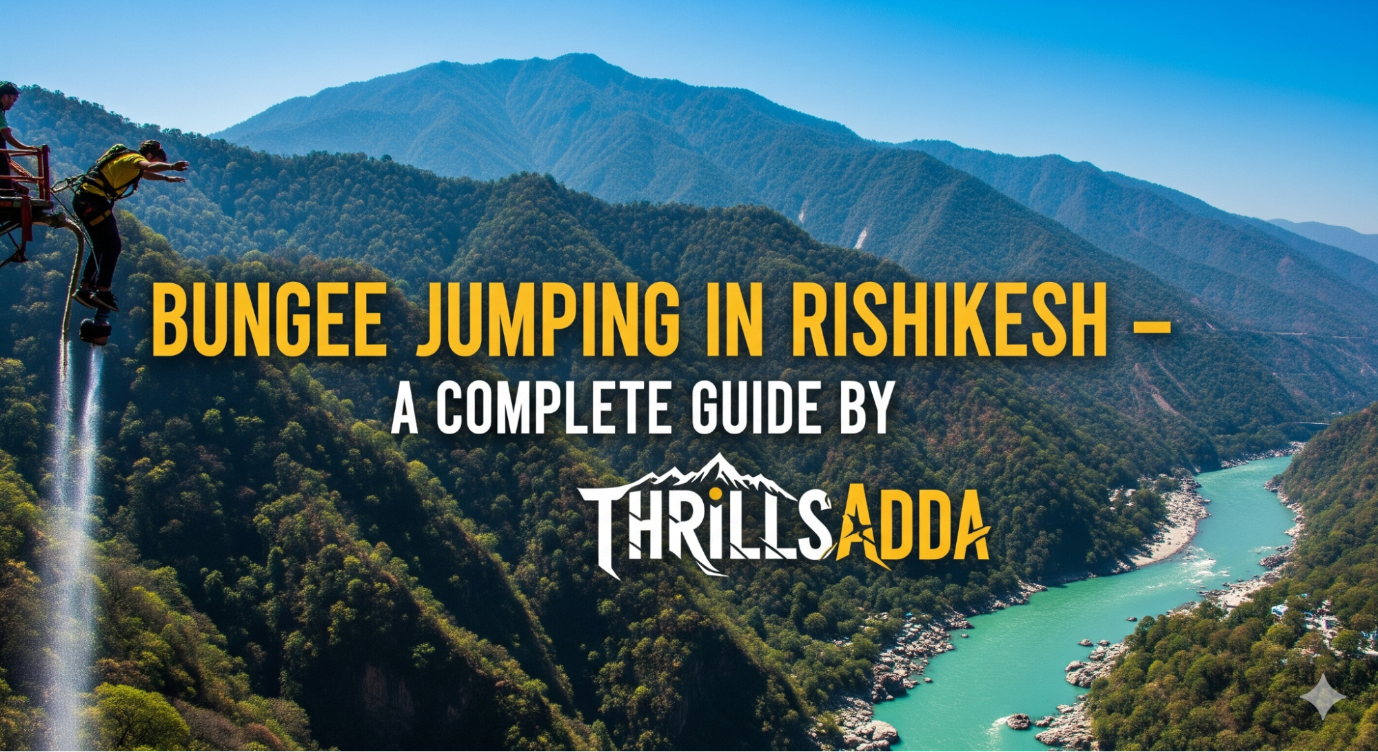 Bungee jumping in rishikesh